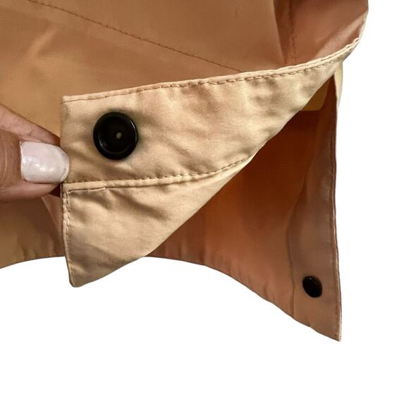 Everlane Yellow Tan ReNew Anorak Rain Parka Size M - Picture 13 of 14